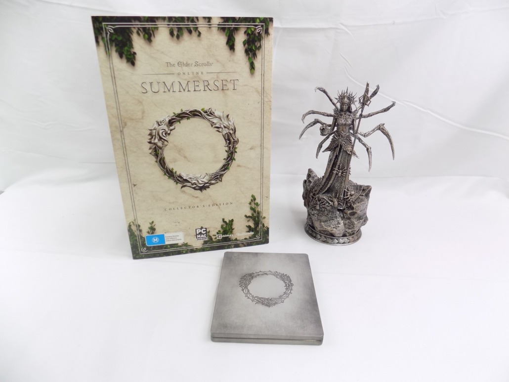 The Elder Scrolls Online Summerset Collectors Edition Steelbook with Game retailer Disc