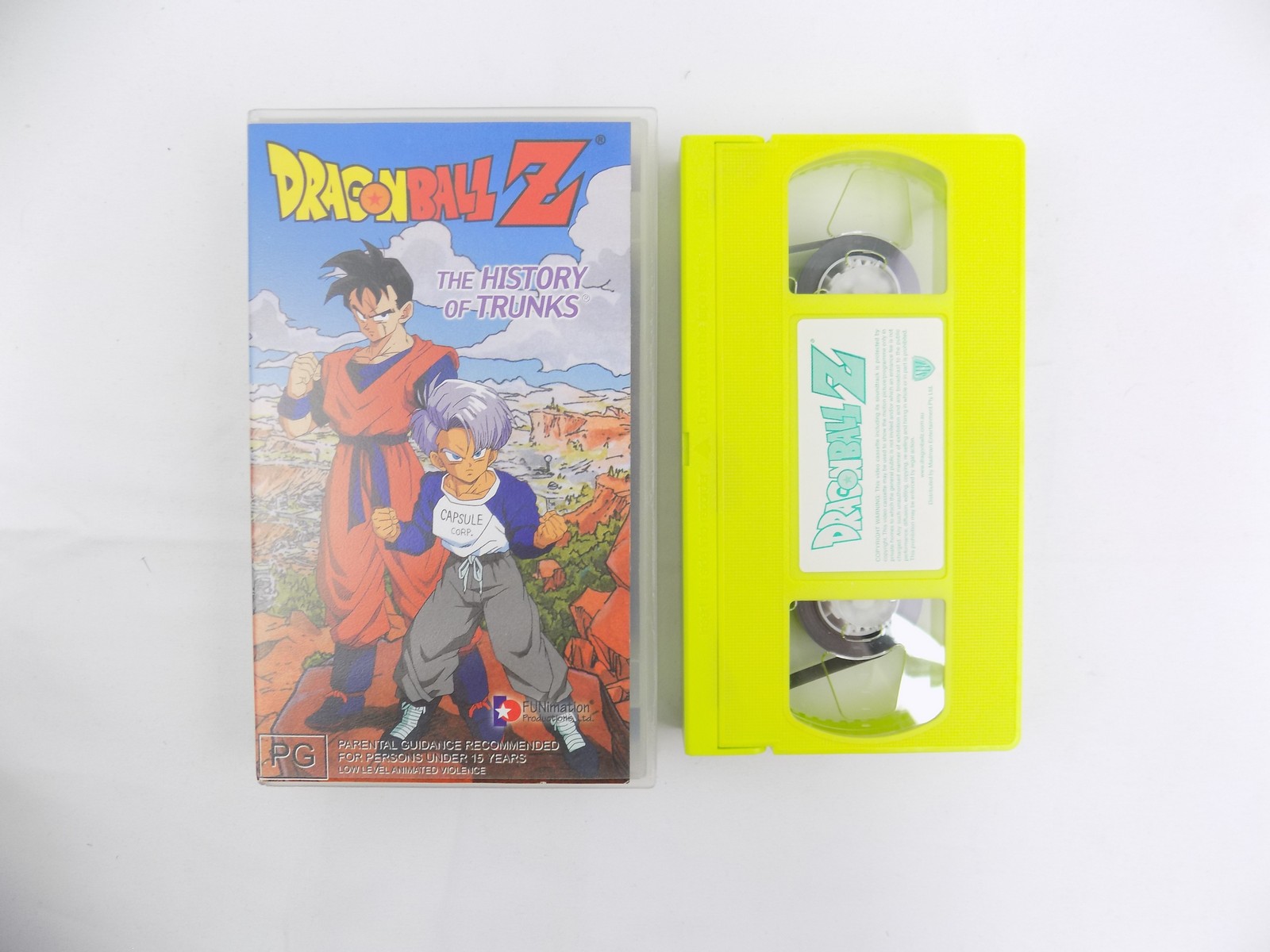 Dragonball Z The History Of Trunks Vhs - Starboard Games