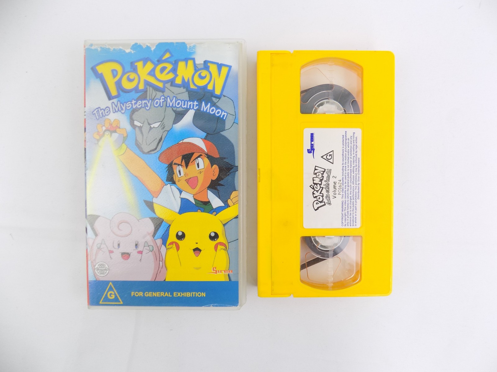 Pokemon The Mystery of Mount Moon VHS - Starboard Games