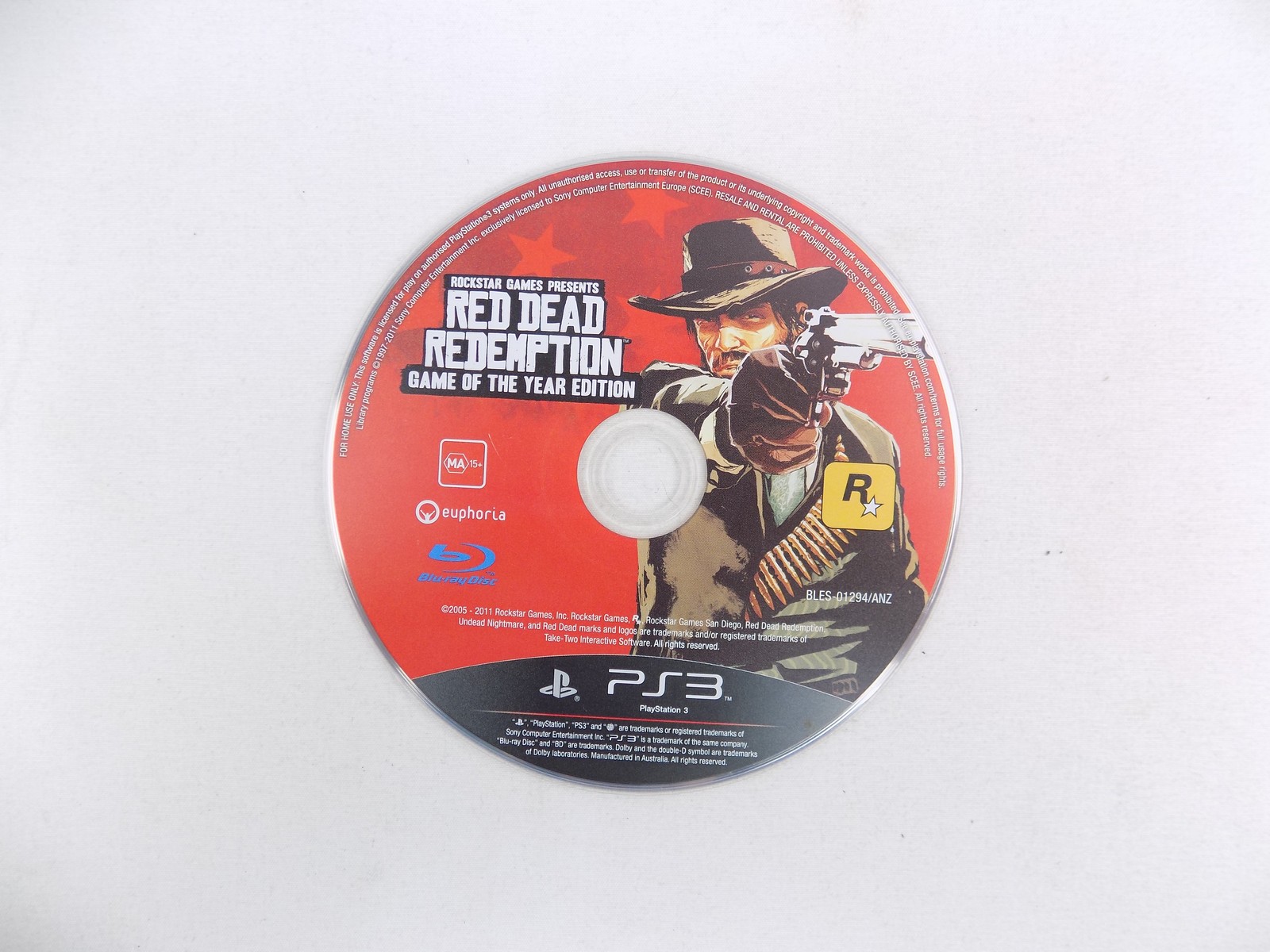 Red Dead Redemption Playstation 3 PS3 Disc Only