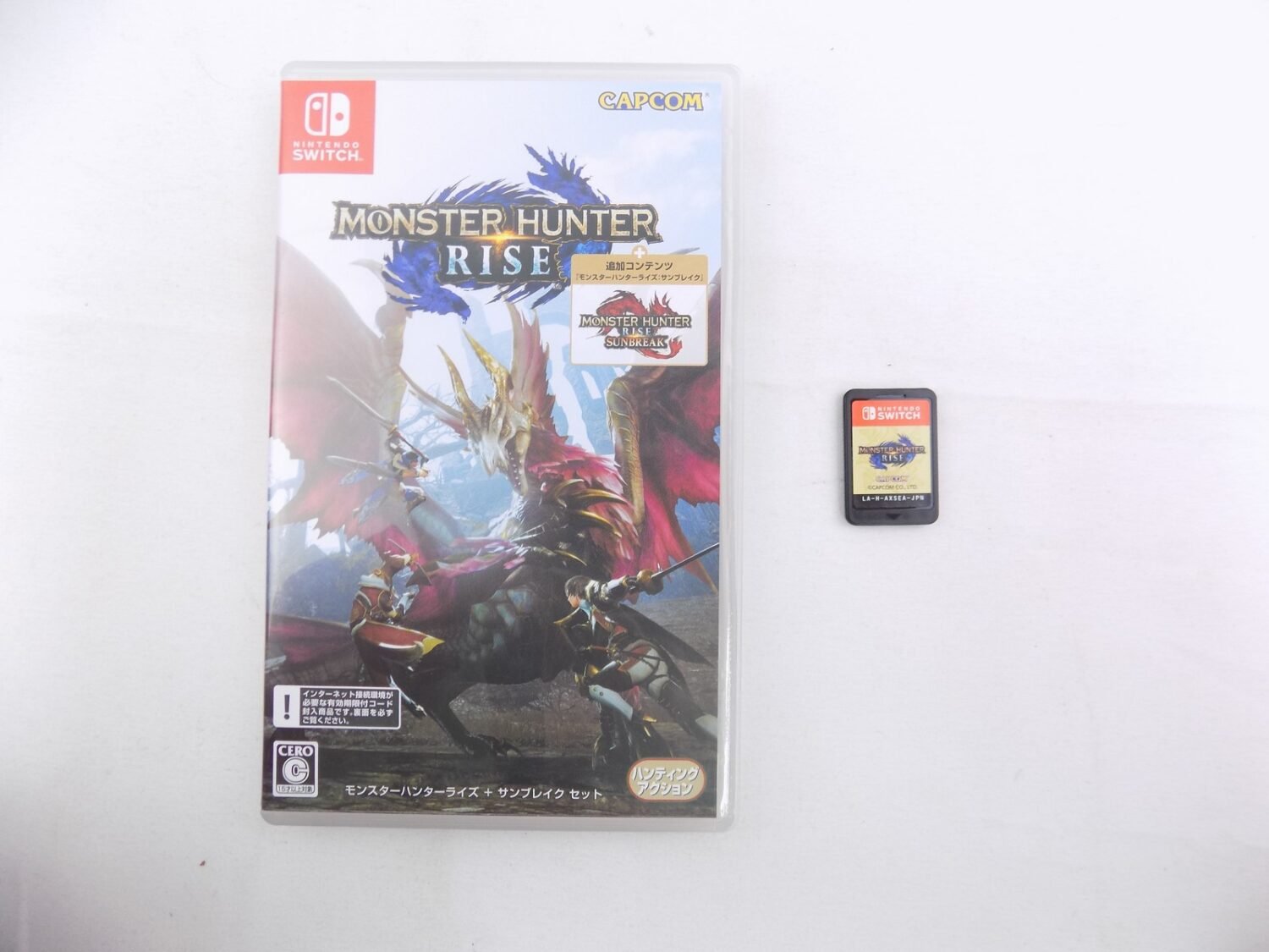 Like New Nintendo Switch Monster Hunter Rise JPN