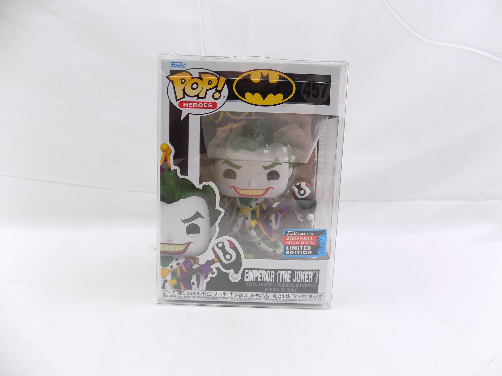 FUNKO POP! Batman Emperor The Joker 2022 Fall Convention Limited Edition  (457)