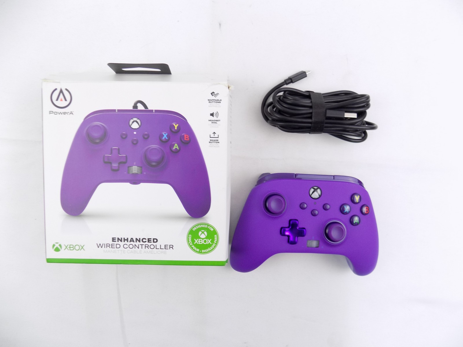 PowerA Enhanced Wired Controller *ROYAL PURPLE EDITION* (XBOX One