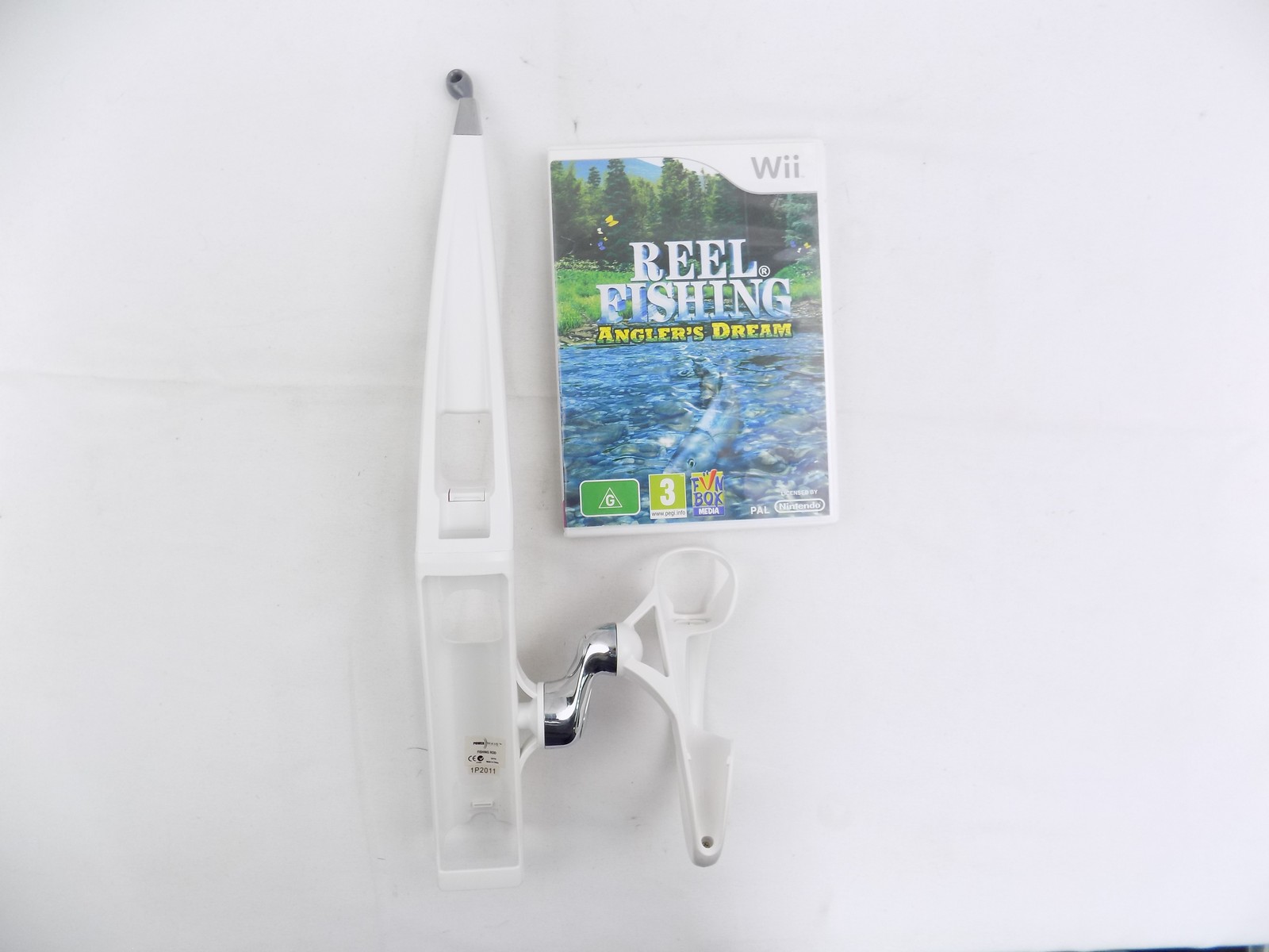 Mint Disc Nintendo Wii Reel Fishing Angler's Dream With Rod Accessory – Inc  Manual Wii U Comp. - Starboard Games