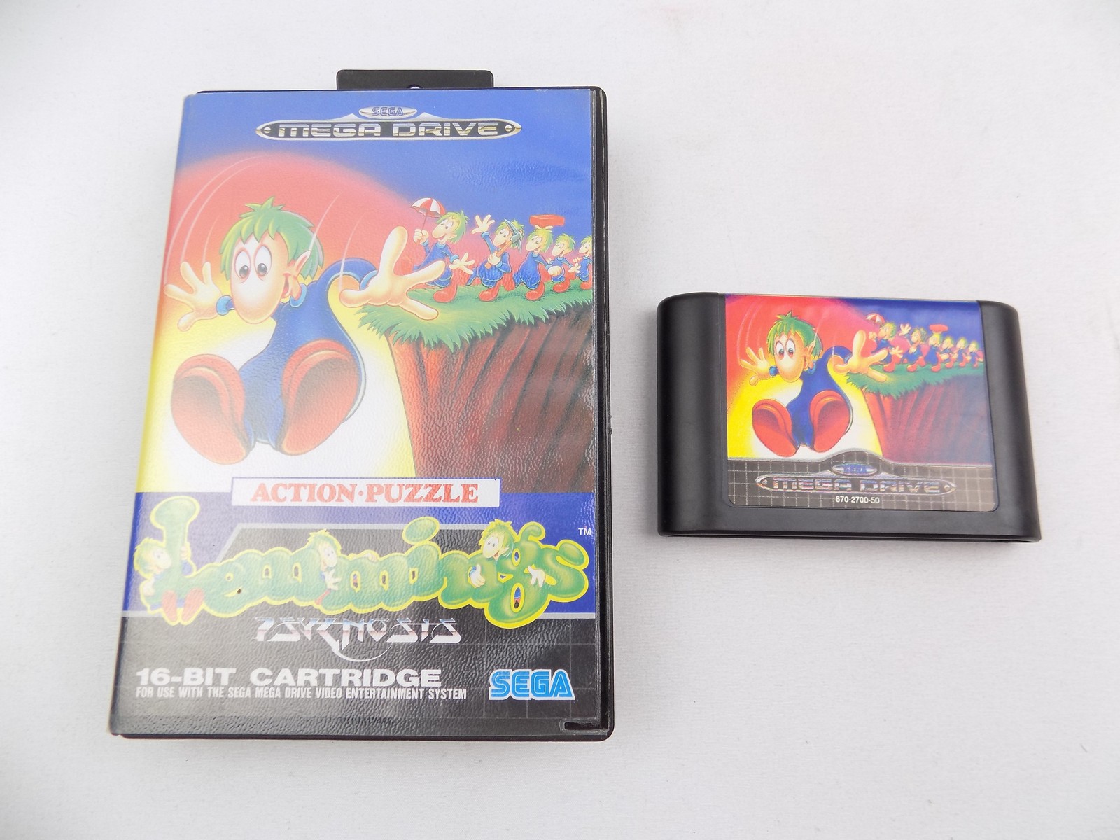 Boxed Sega Mega Drive / Genesis Lemmings – No Manual Free Postage ...