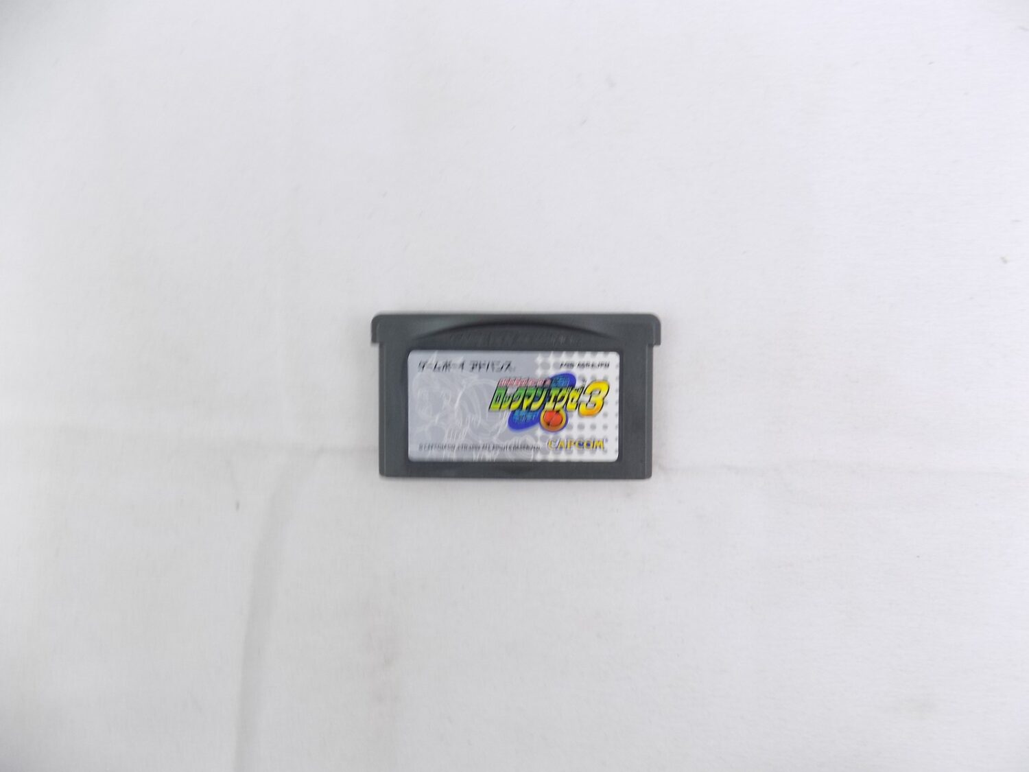 Gameboy Advance GBA Rockman Exe 3 White Battle Network Cartridge Only ...