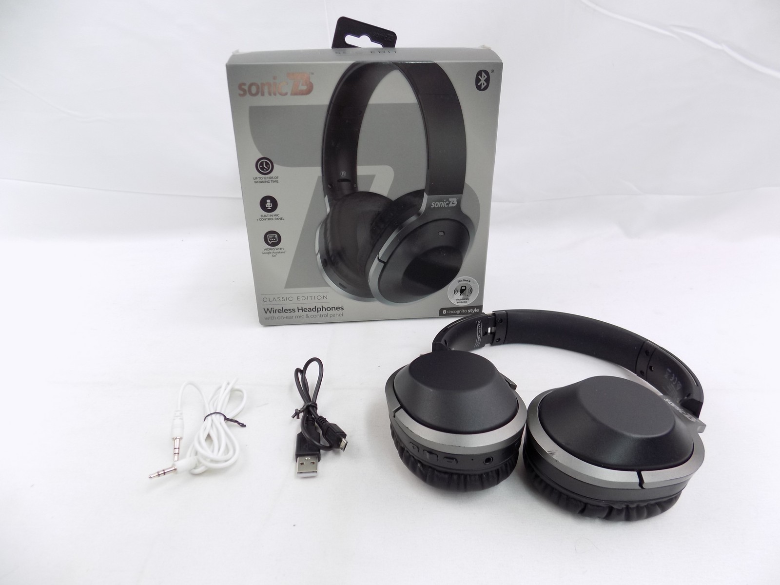 Boxed Like New Sonic B Wireless Headphones Classic Edition