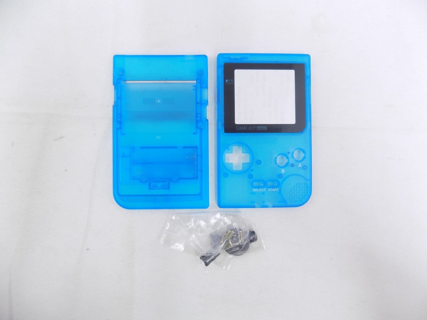Gameboy Pocket Housing Shell - Clear Blue