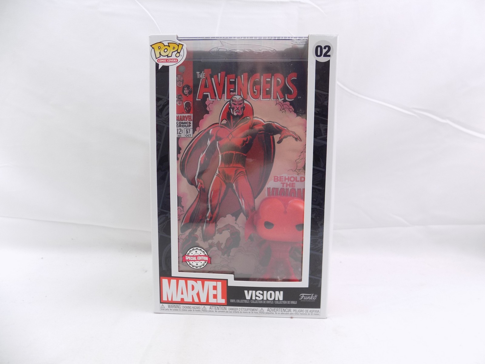 Vision 02 Comic Covers (Special Edition – Avengers Marvel) Funko