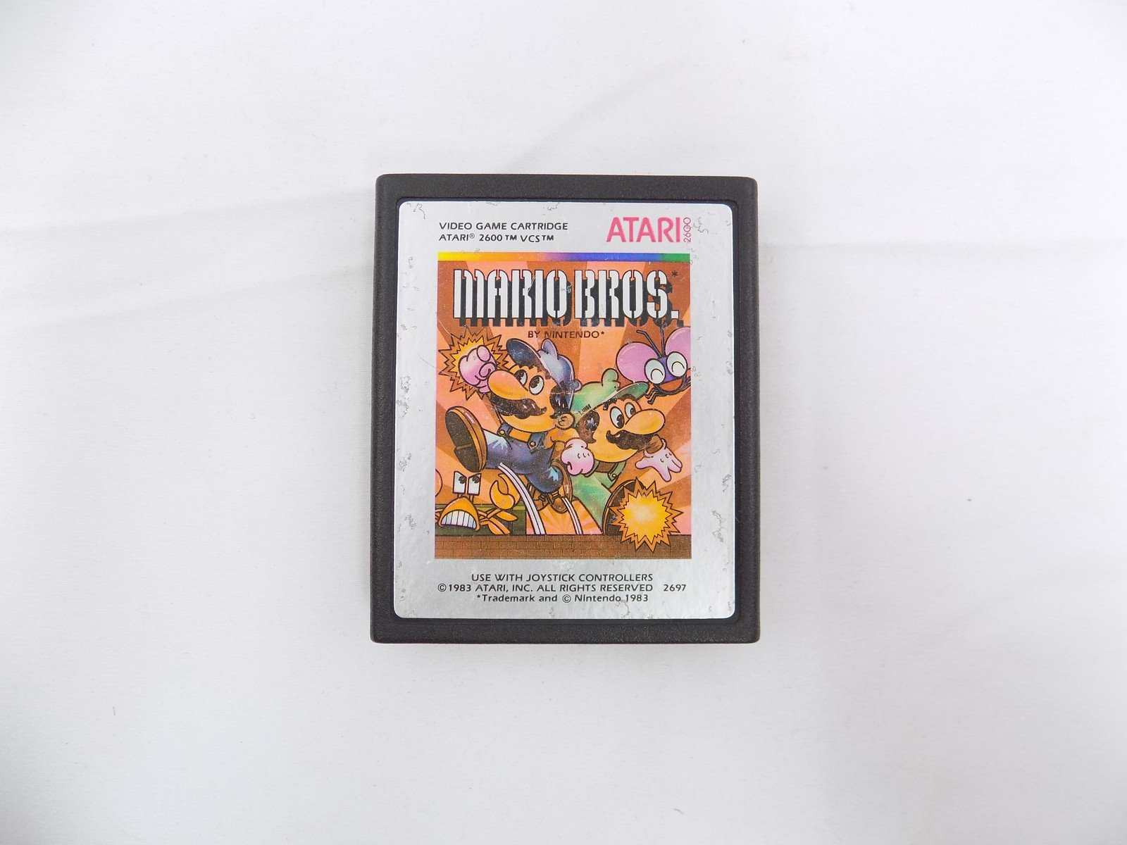 Mario Bros Sur Atari 2600 – Jeu Vidéo Rétro – Cartouche – Bon État