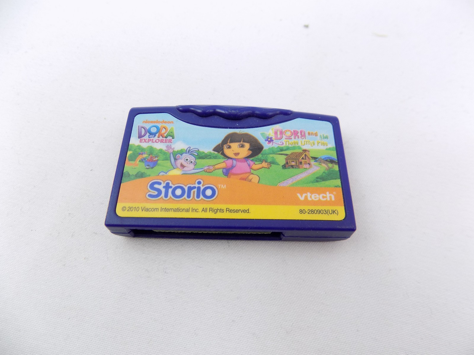 Like New Vtech Storio Dora The Explorer and The Three Little Pigs ...