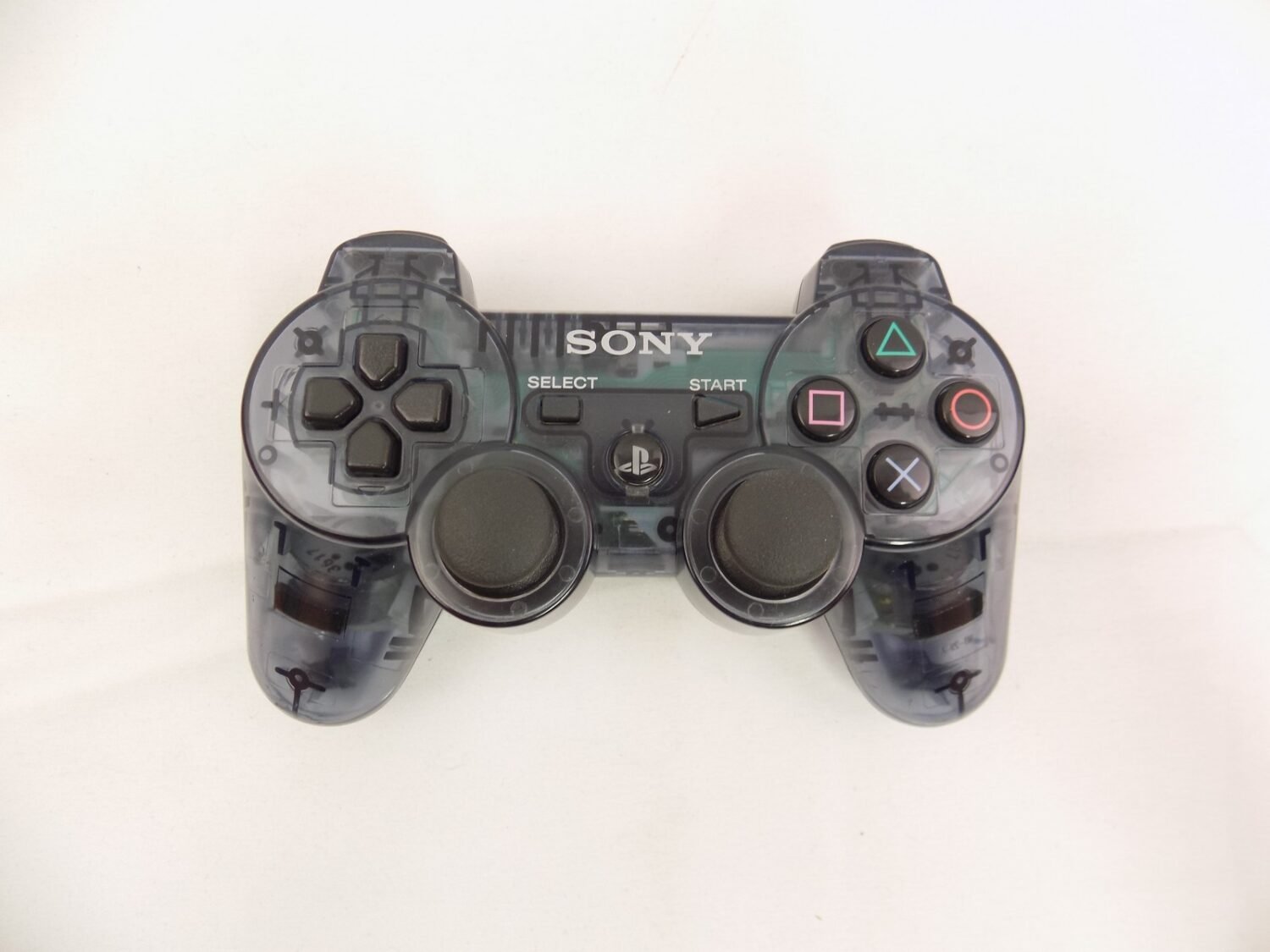 Playstation 3 PS3 6 Sixaxis Controller - Clear Smoke Black