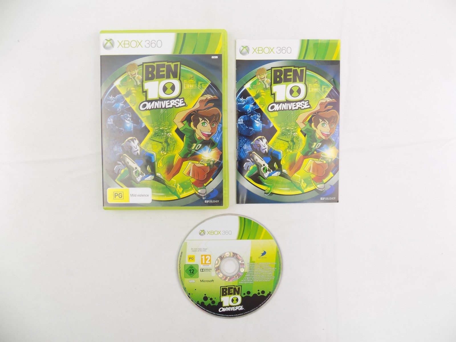 Mint Disc Xbox 360 Ben 10 Omniverse – Inc Manual Free Postage - Starboard  Games