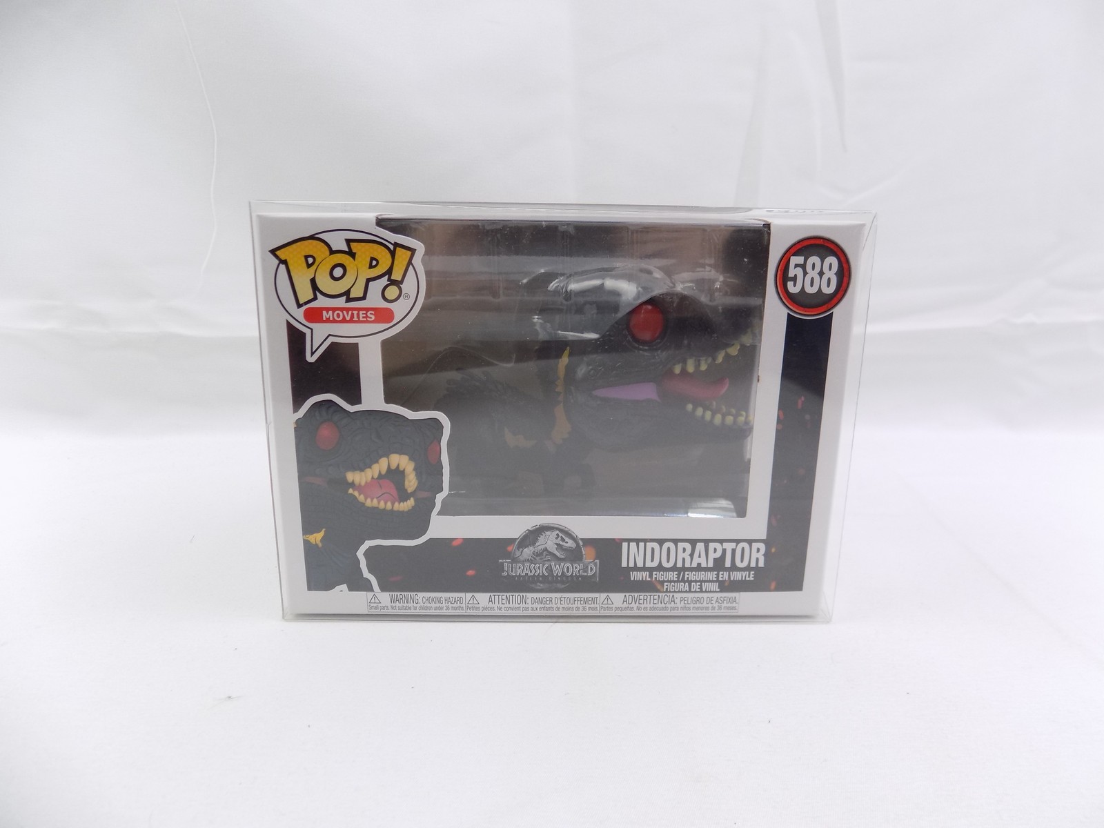 Brand New Funko Indoraptor 588 Jurassic World Fallen Kingdom Pop Figure ...