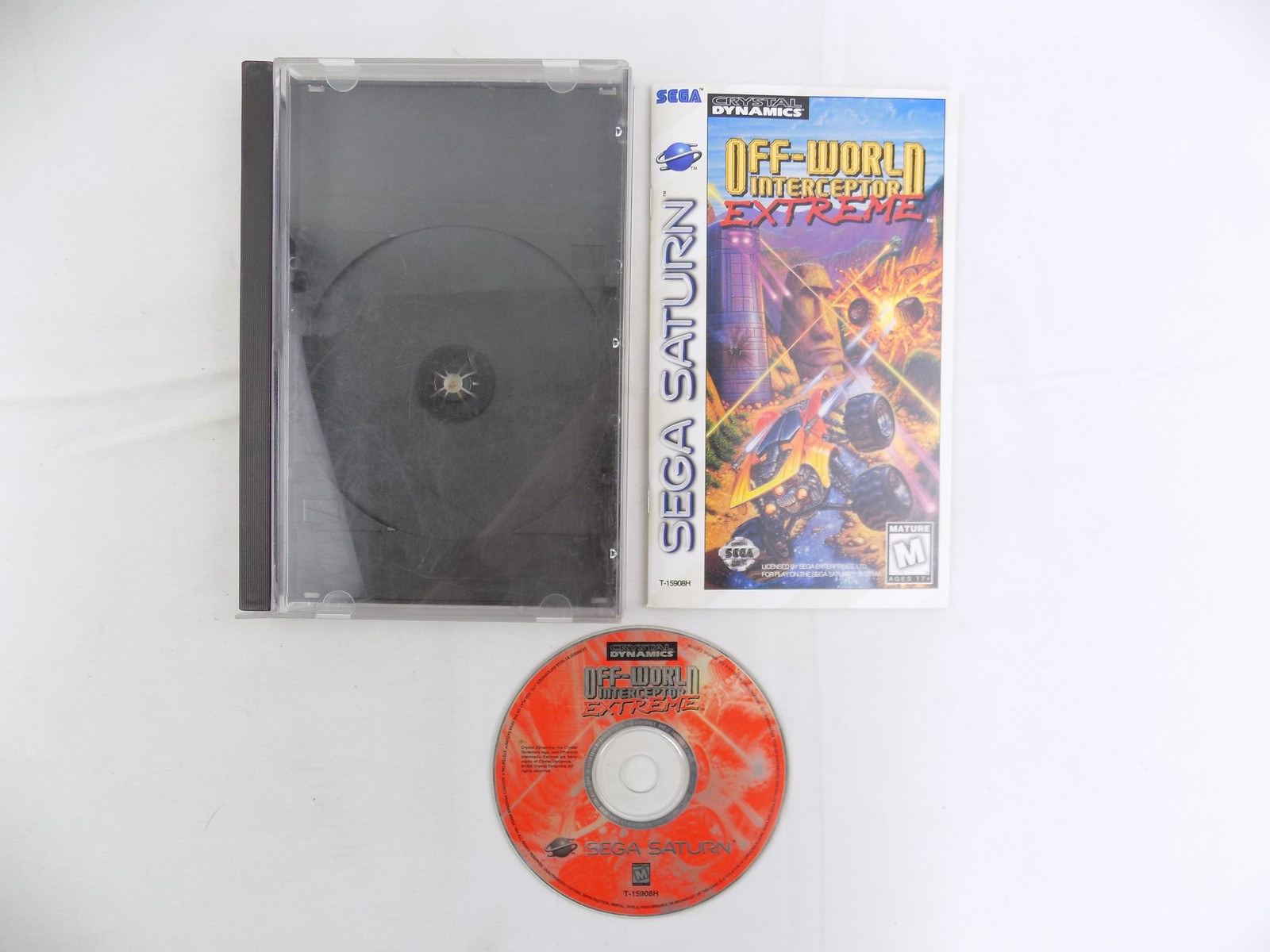 Mint Disc Sega Saturn Off-World Interceptor Extreme – Inc Manual NTSC Free  Postage - Starboard Games