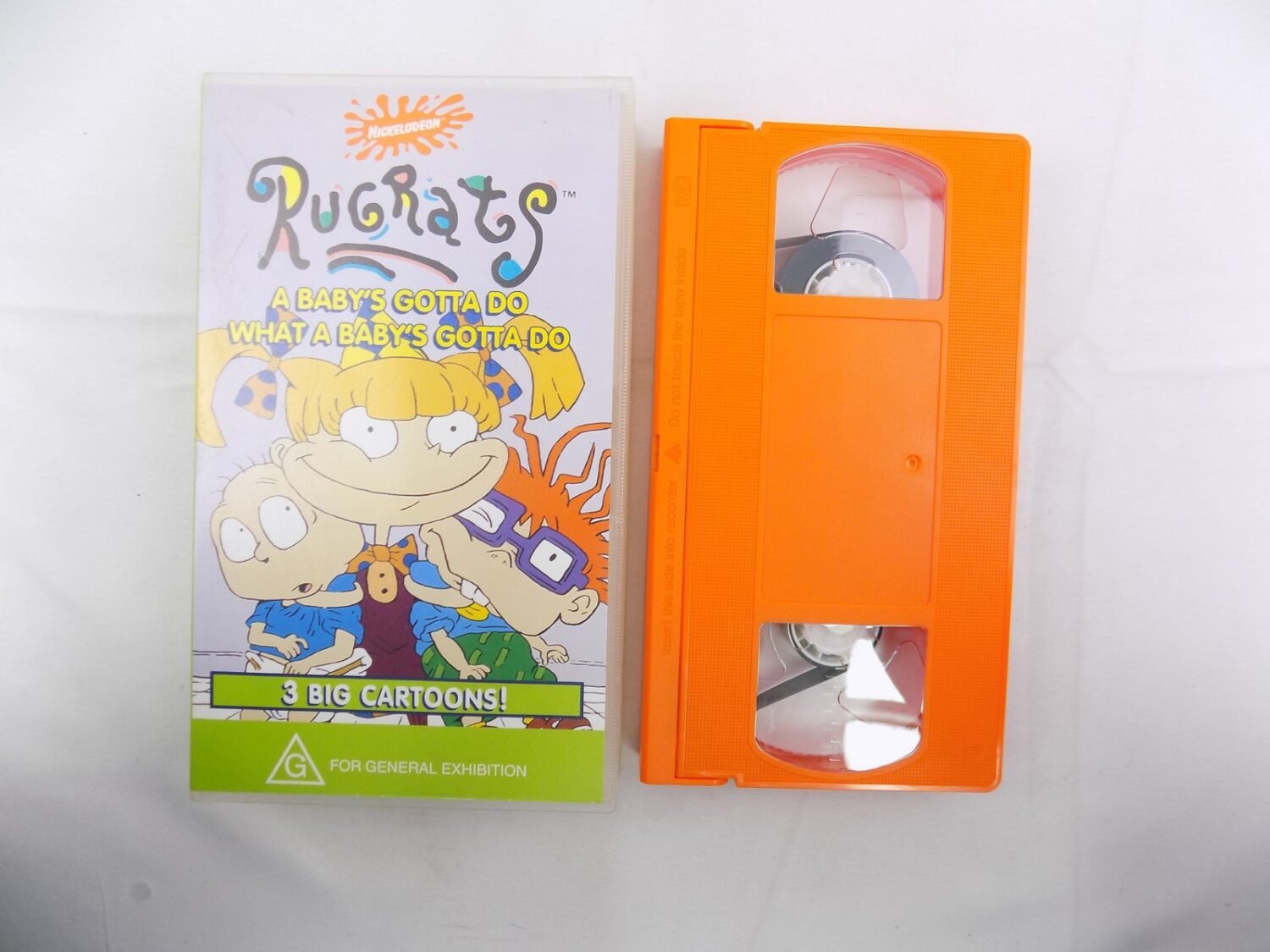Like New Rugrats A Baby's Gotta Do What A Baby's Gotta Do VHS
