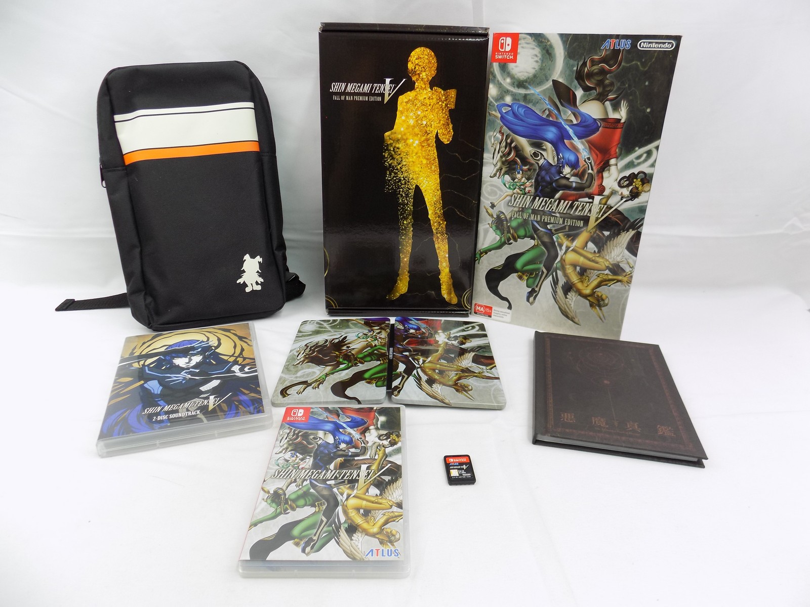 Shin Megami Tensei V Premium Edition for outlets Nintendo Switch EXTRAS