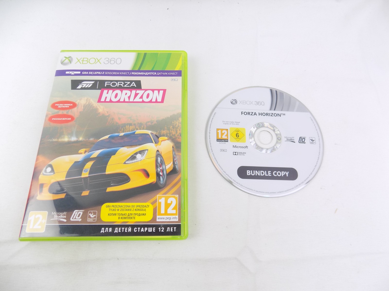 Mint Disc Xbox 360 Forza Horizon No Manual Russianpolish Free Postage Starboard Games 6099