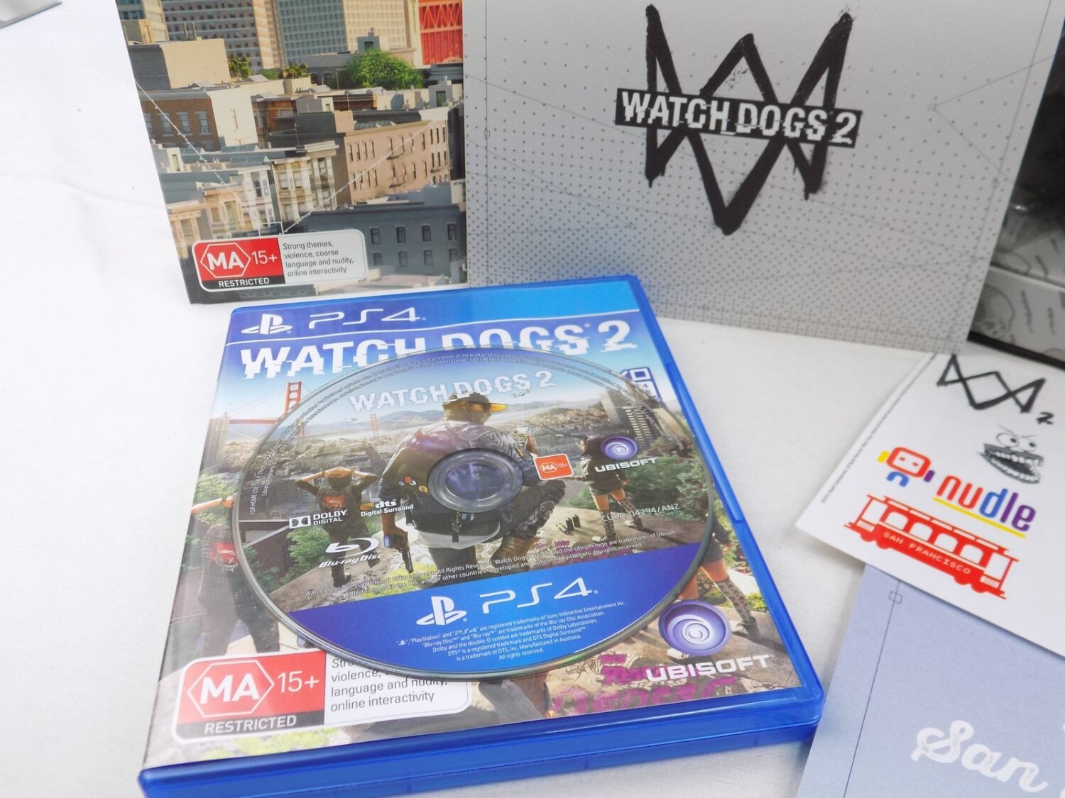 Playstation 4 PS4 Watch Dogs 2 San Francisco Collector's Edition