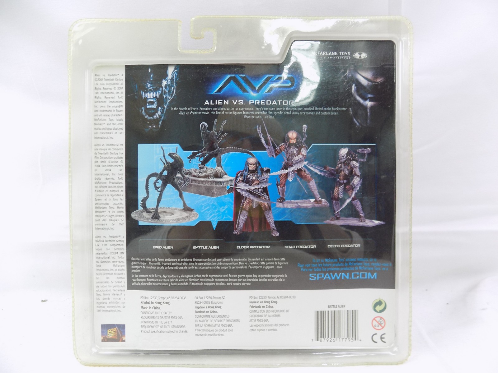 Brand New Mcfarlane Alien Vs. Predator Battle Alien Figure - Starboard 