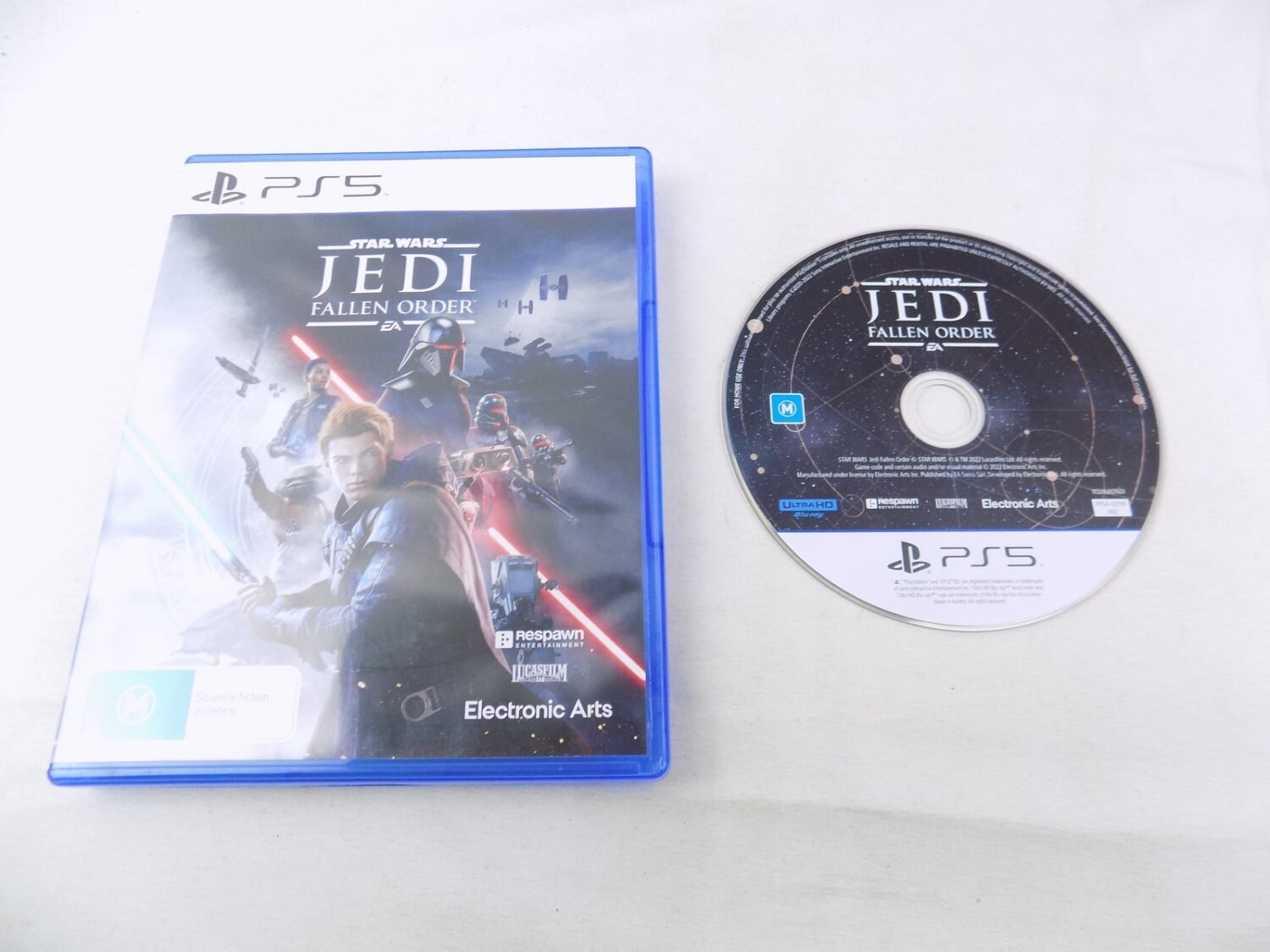 Mint Disc Playstation 5 Ps5 Star Wars Jedi Fallen Order