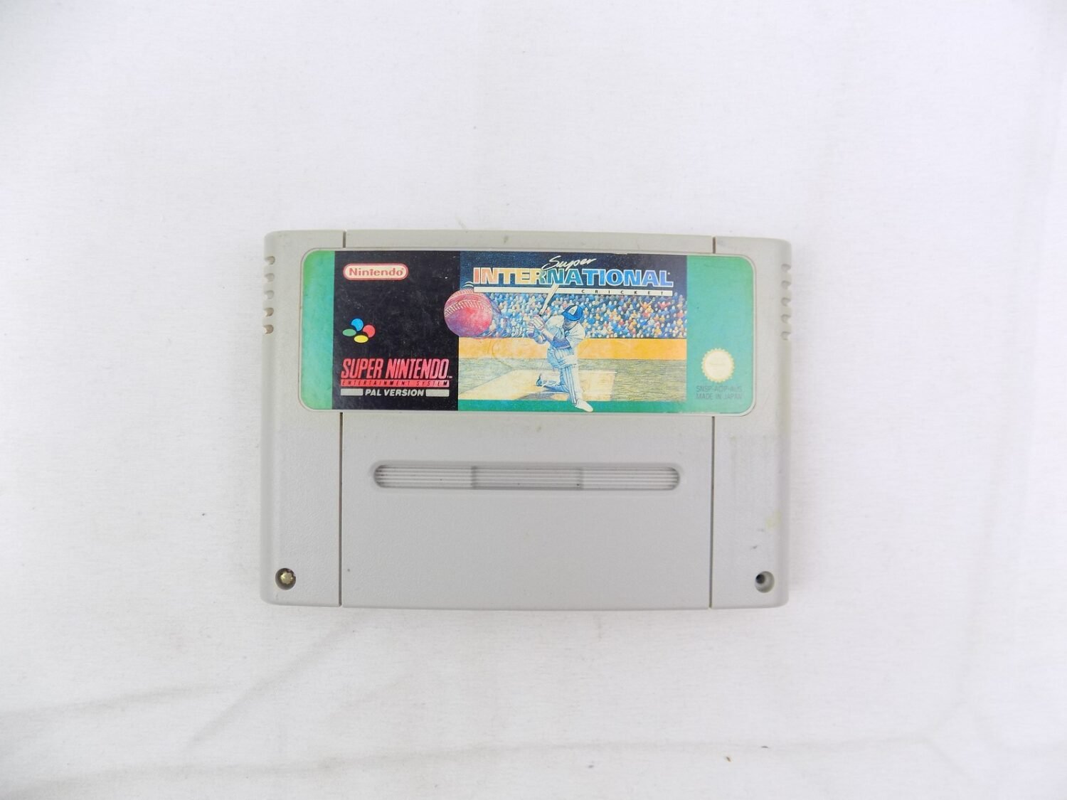 Nintendo Super Nintendo Super International Cricket - PAL - Grade B