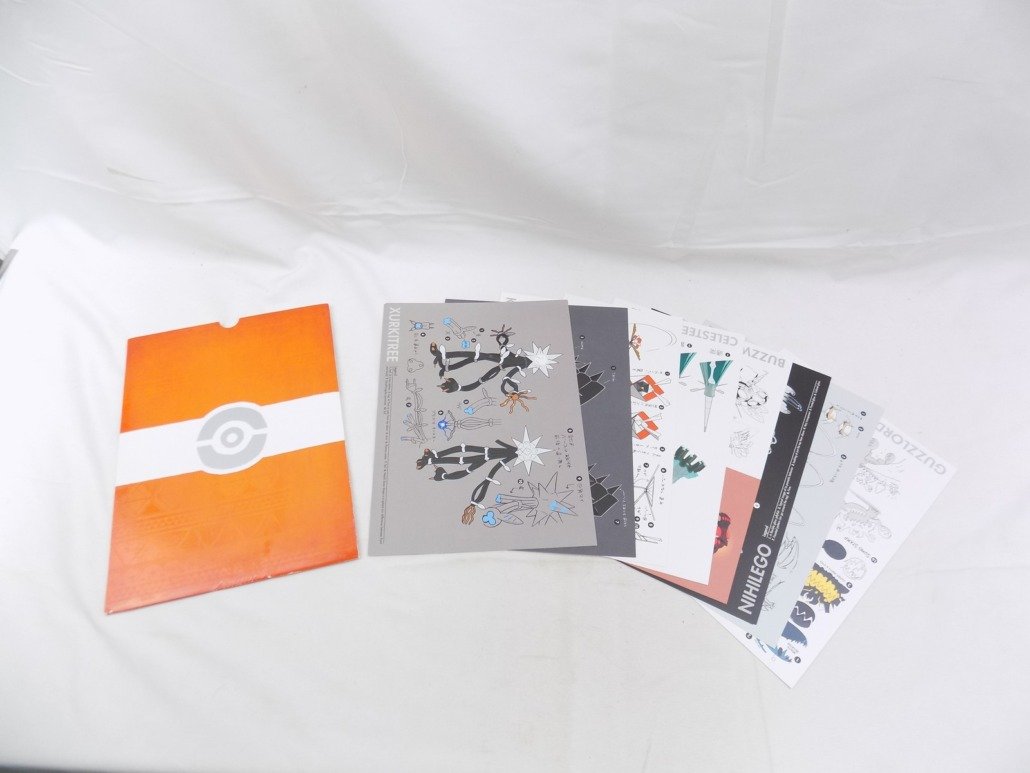 Like New Pokemon Sun Alola Region Concept Artwork Inc x8 A4 Cards