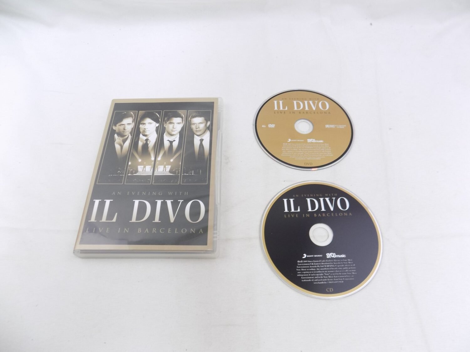Mint Disc An Evening with Il Divo Live in Barcelona DVD
