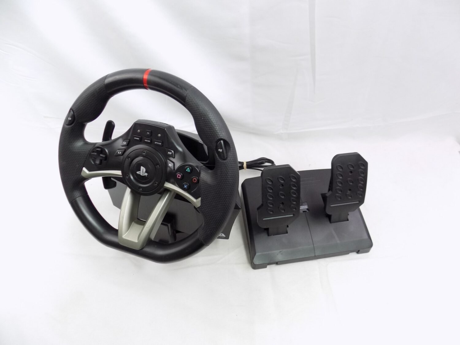 Like New Playstation 3 Ps3 Hori Apex Racing Wheel with Pedals