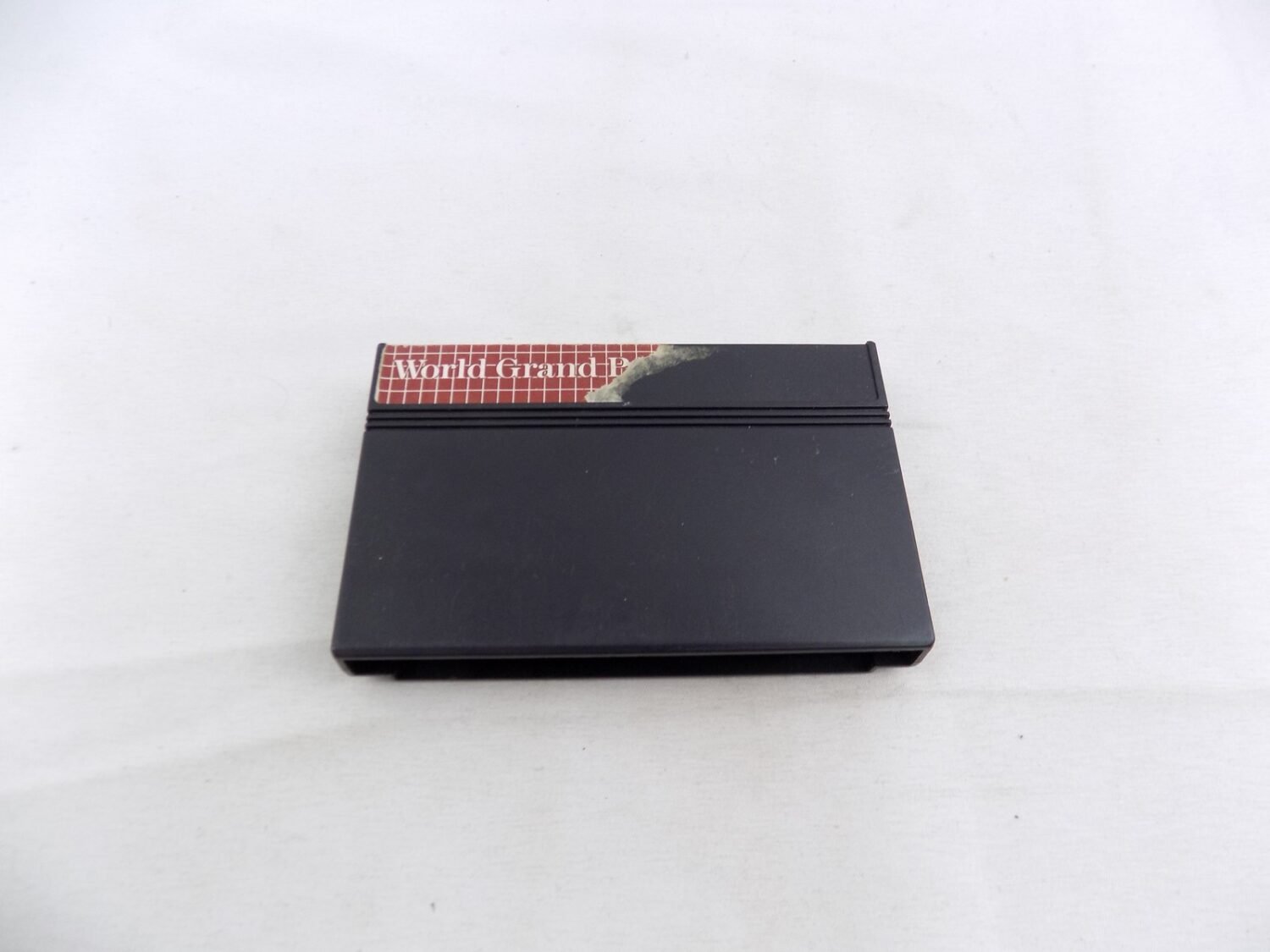 Jeu Sega Master System - World Grand Prix - Cartouche PAL - Version Anglaise - Bon état