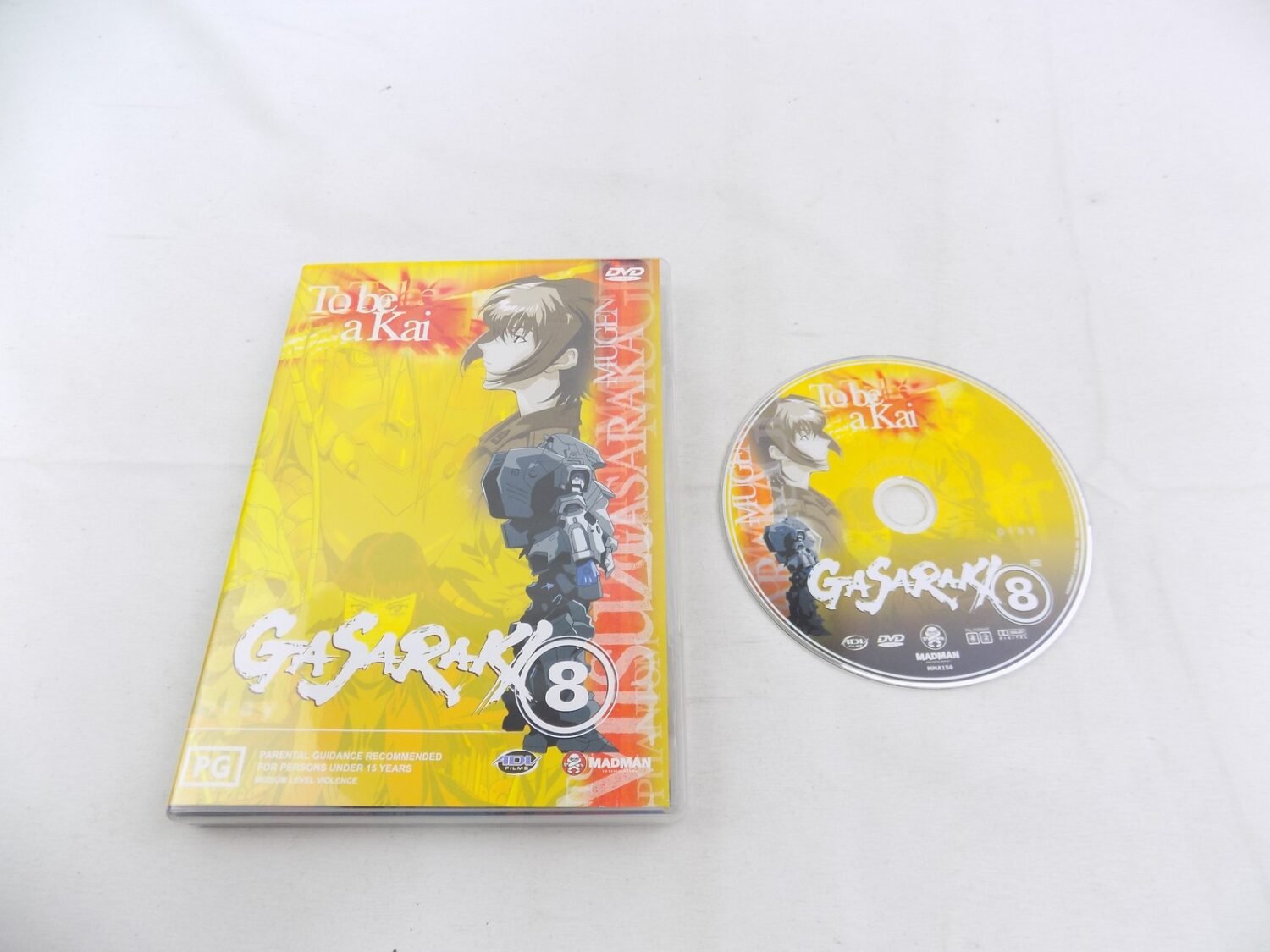 Mint Disc Gasaraki Volume 8 To be a Kai DVD