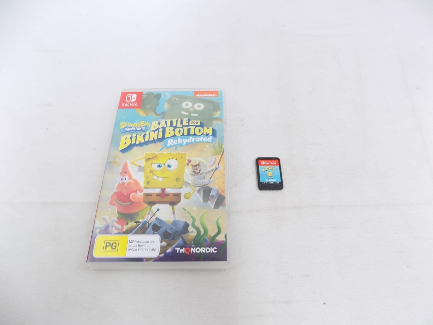 Nintendo Switch Spongebob Squarepants Battle for Bikini Bottom Rehydrated