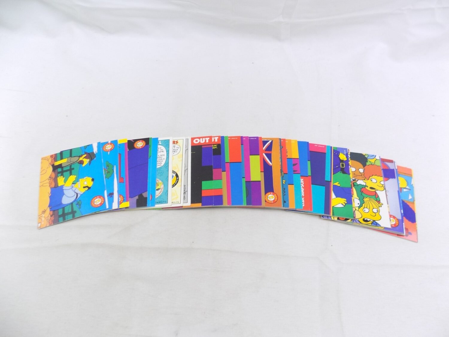 Like New Tempo The Simpsons Trading Card Bundle of x44