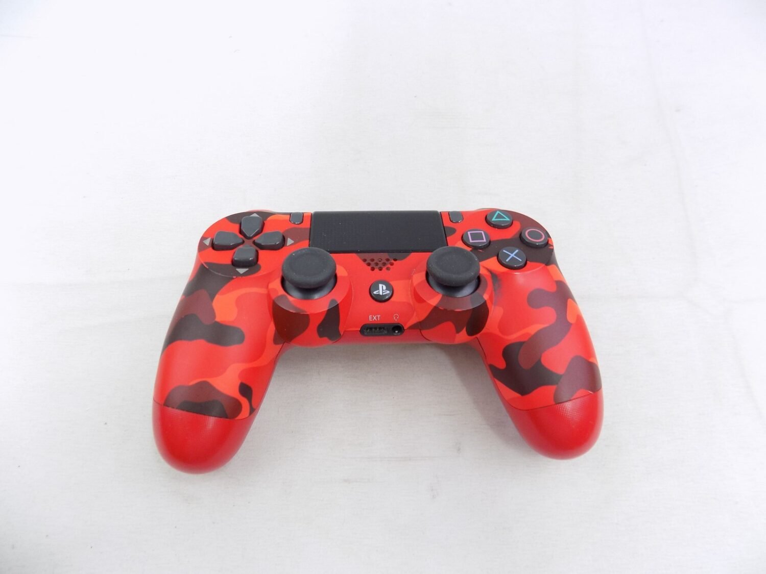 Genuine Playstation 4 Ps4 Controller - Red Camouflage - Sony - Original