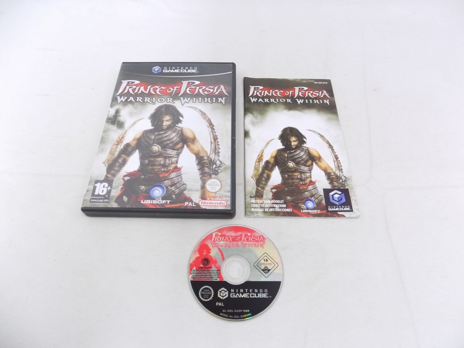 Mint Disc Nintendo Gamecube The Prince of Persia Warrior Within - Inc Manual