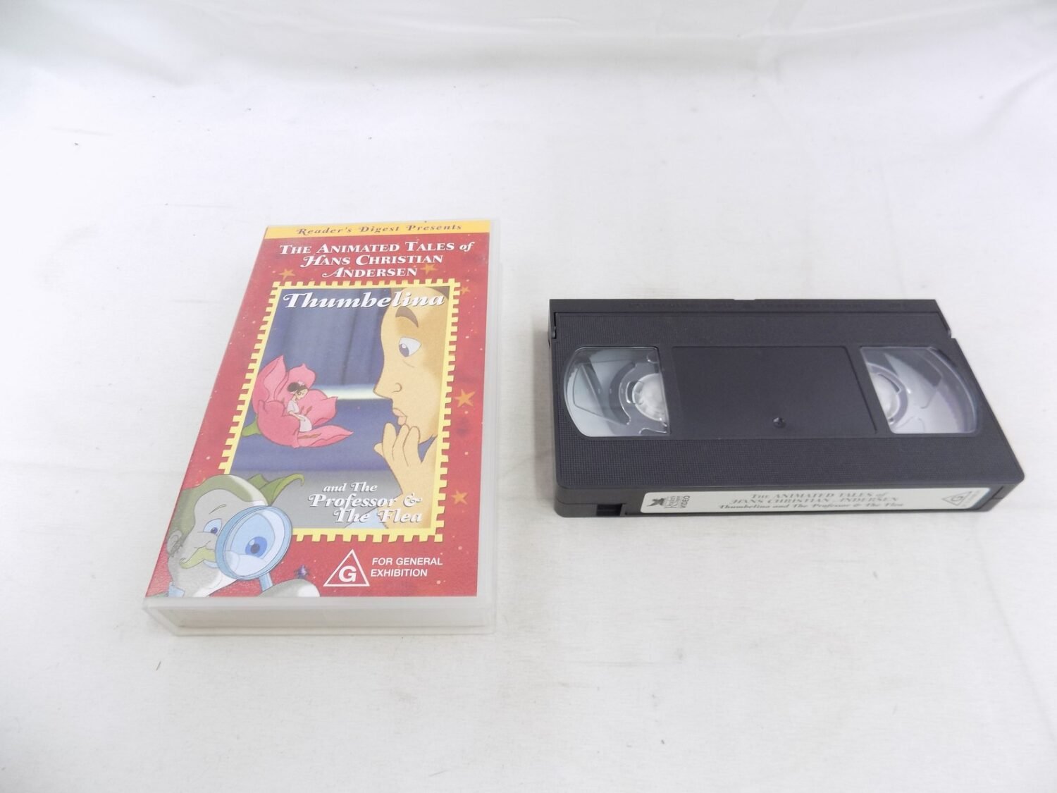 Like New Thumbelina and The Professor & The Flen VHS