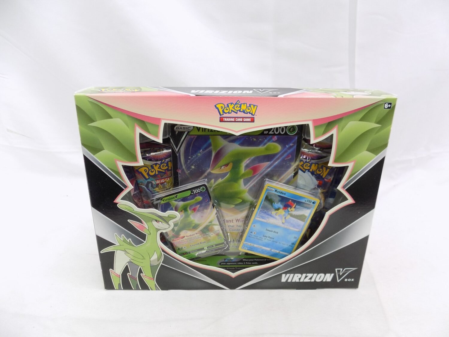 Brand New and Sealed Pokemon TCG Virizion V Box - Starboard Games