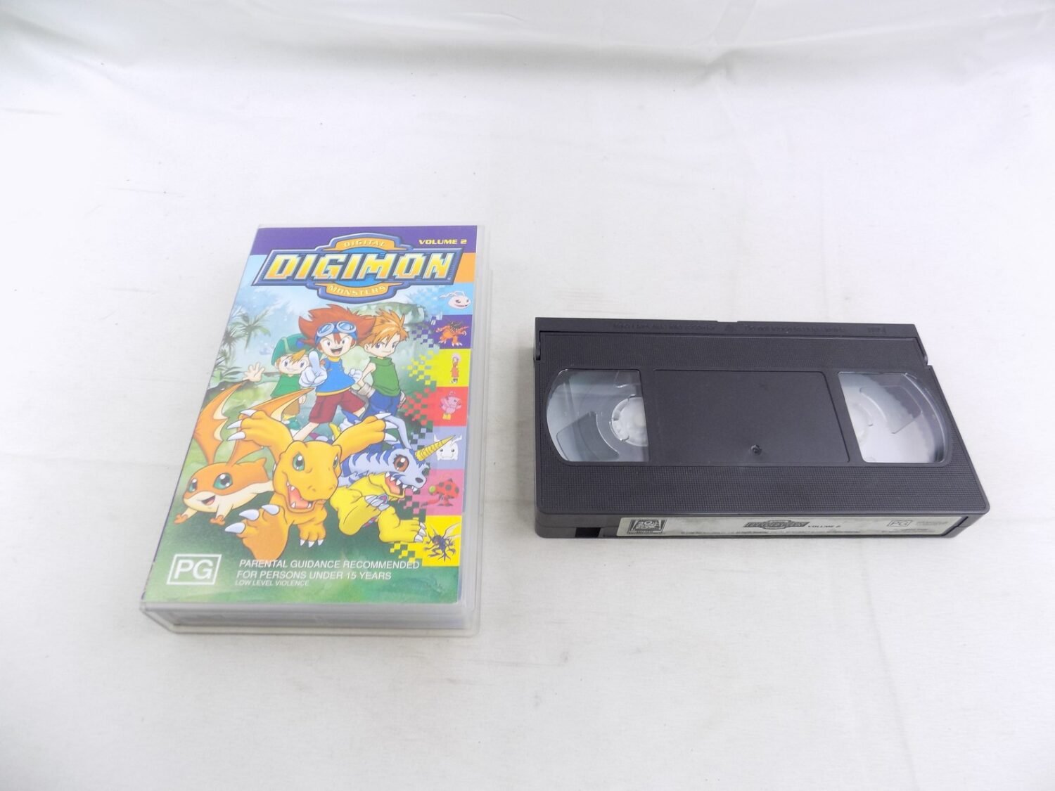 Like New Digimon Volume 2 VHS