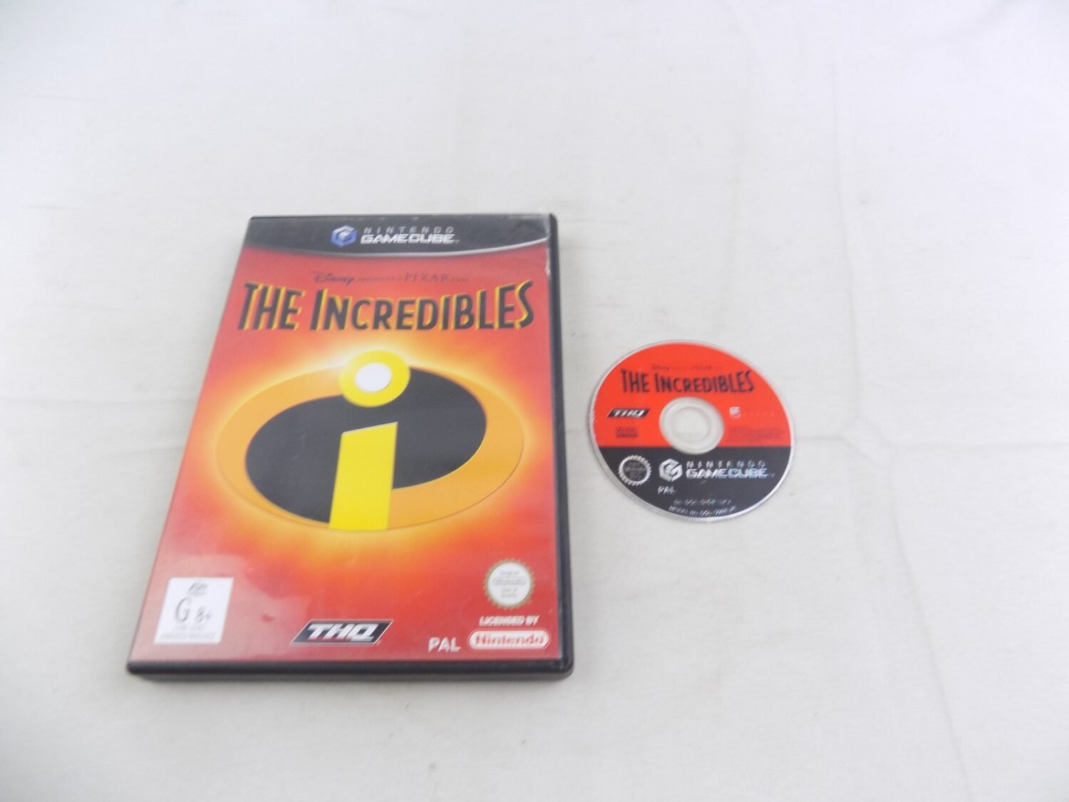 Mint Disc Nintendo Gamecube Disney Pixar The Incredibles - No Manual