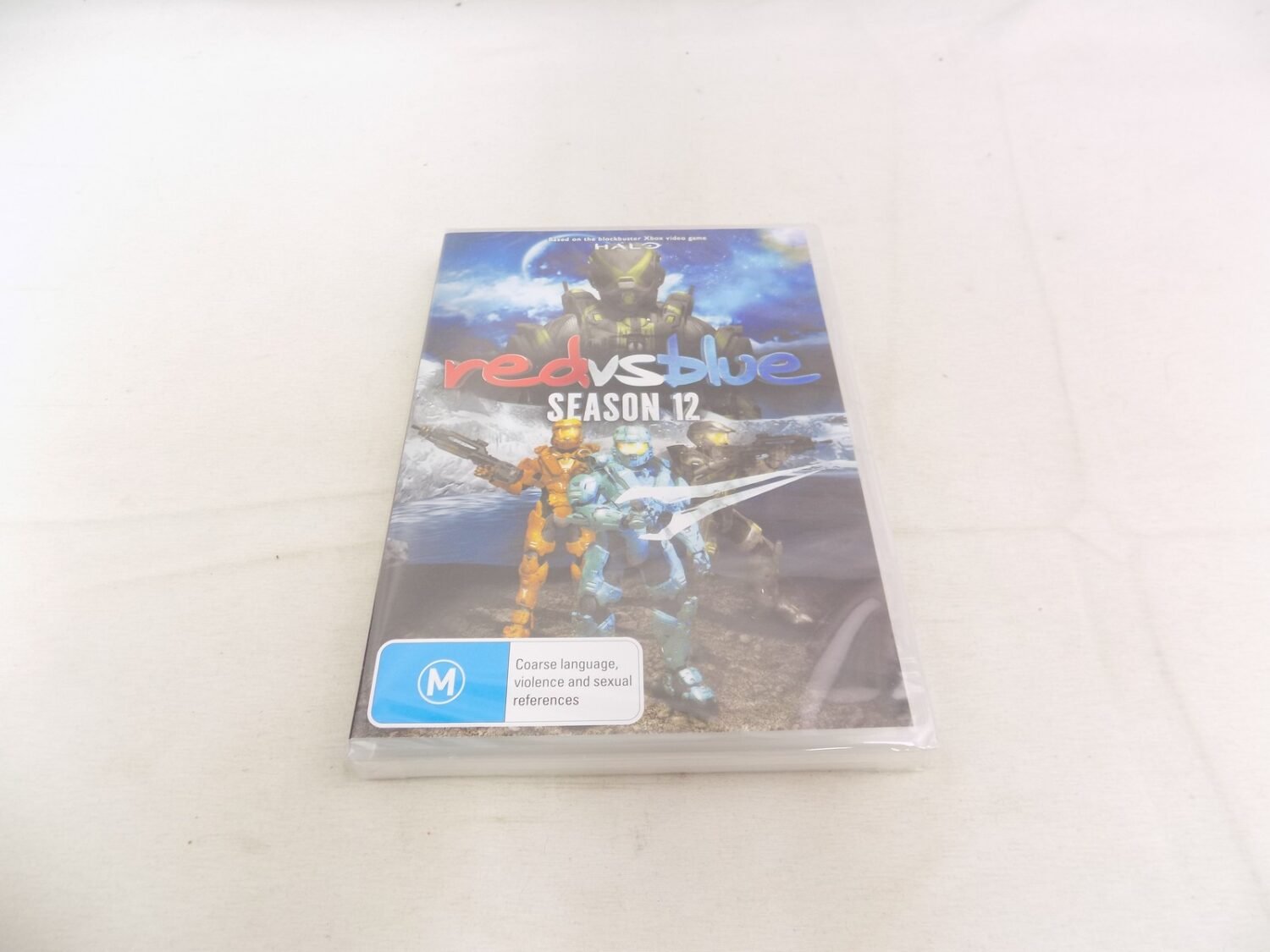 Brand New Sealed Red Vs. Blue Season 12 DVD
