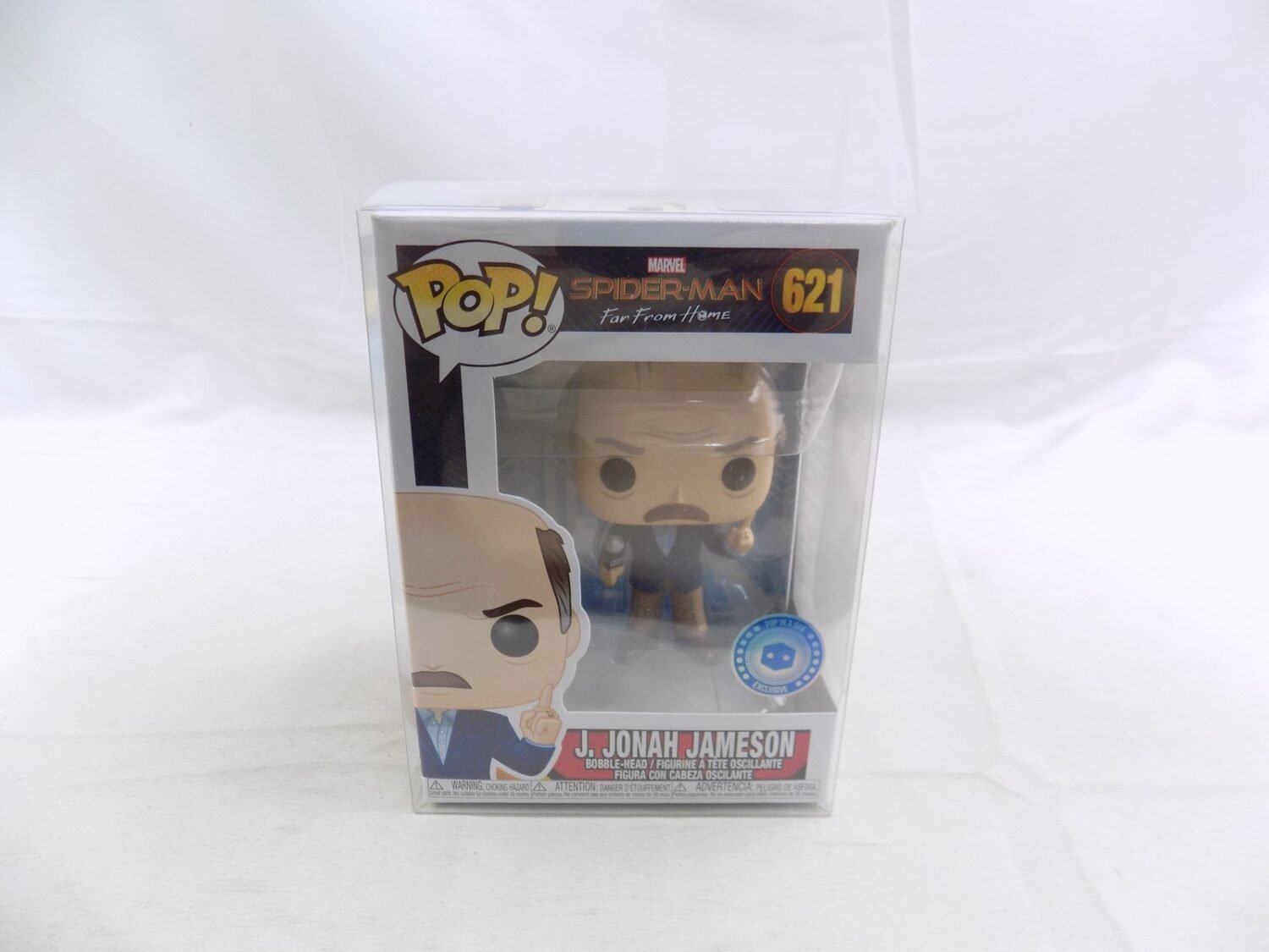 Funko Pop! Marvel Spider-Man Far From Home - J. Jonah Jameson #621 - Figurine Collector Exclusive