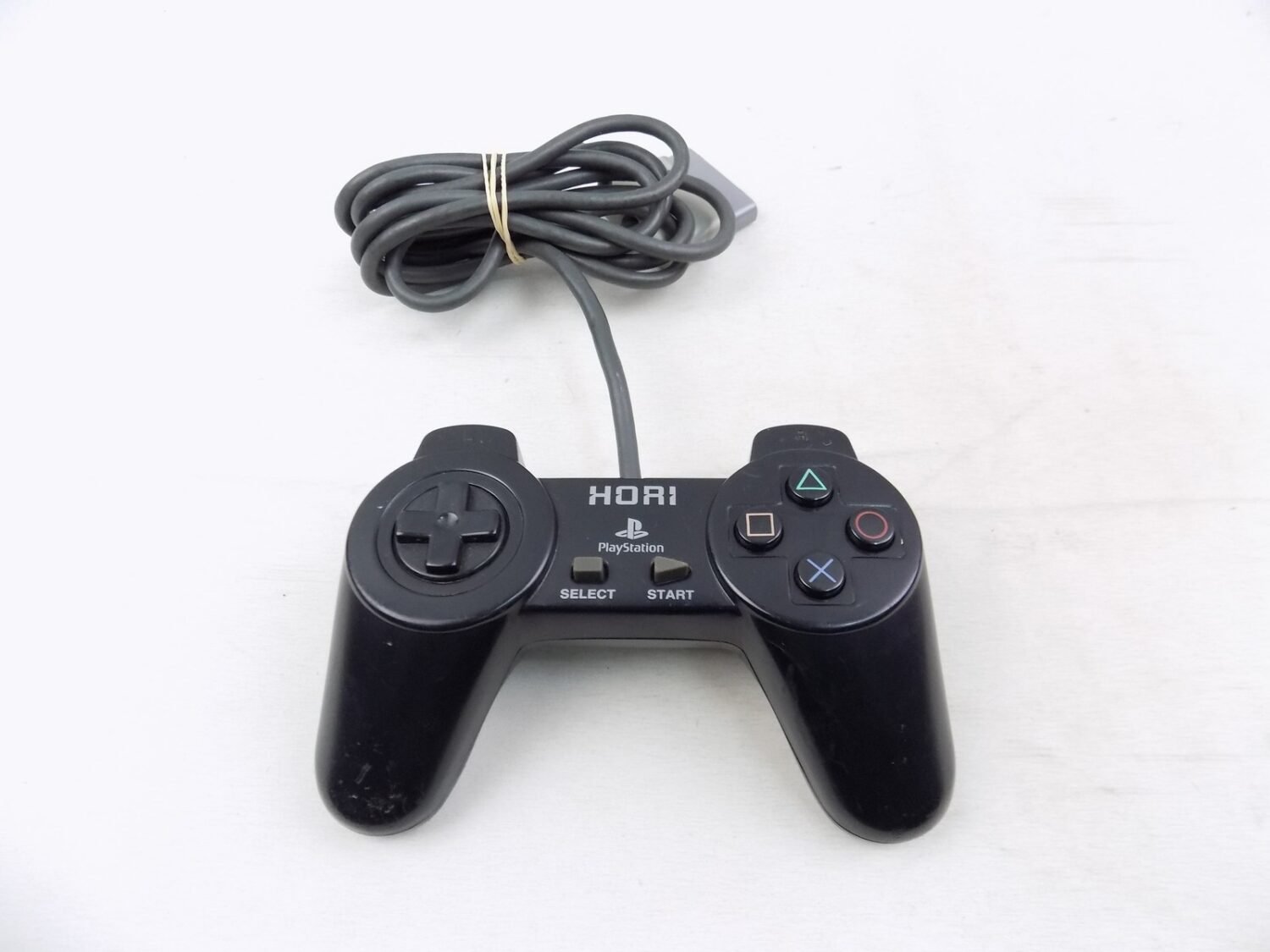 Like New Playstation 1 Ps1 Hori Pad Black Wired Controller