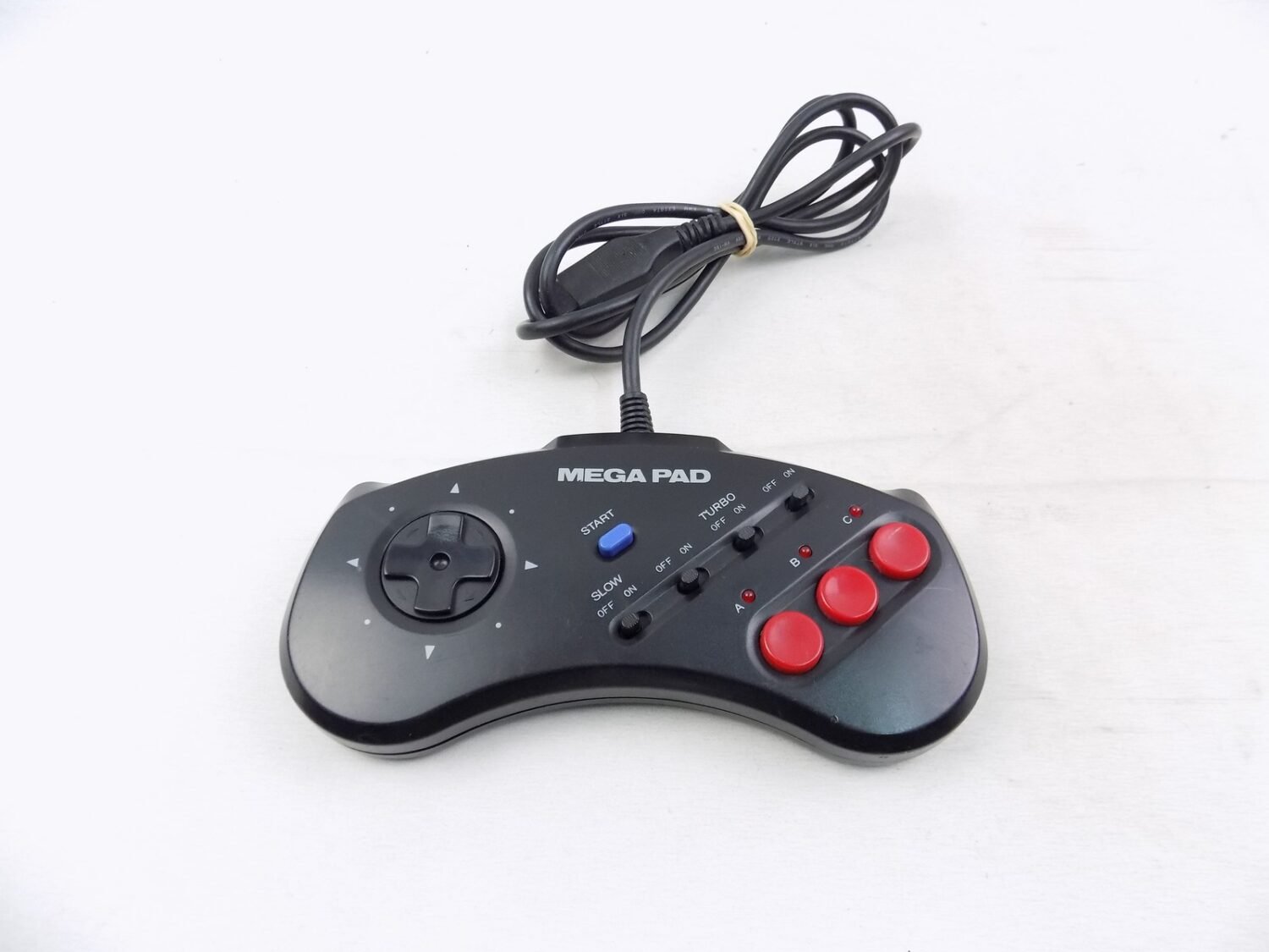 Like New Sega Mega Drive Ascii Mega Pad Wired Controller