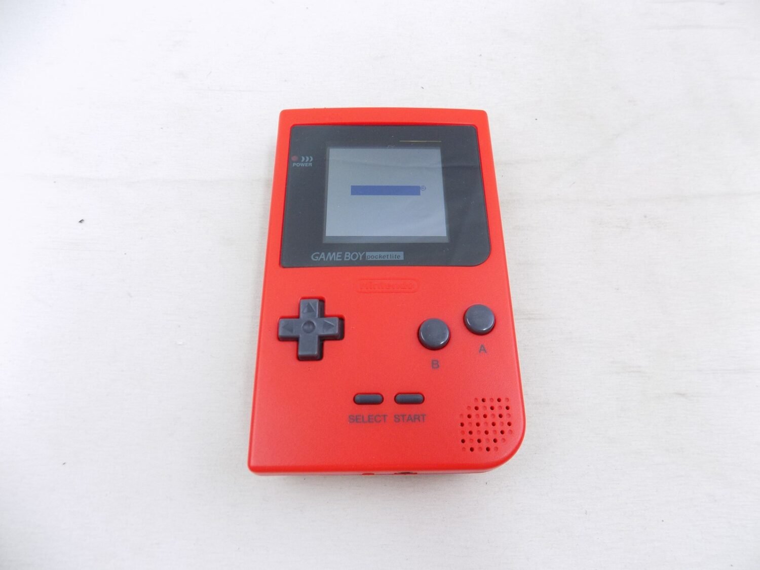 Like New Gameboy Pocket Lite Red IPS Handheld Console