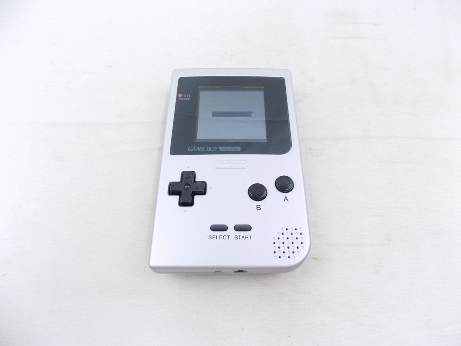 Like New Gameboy Pocket Lite Silver IPS Handheld Console