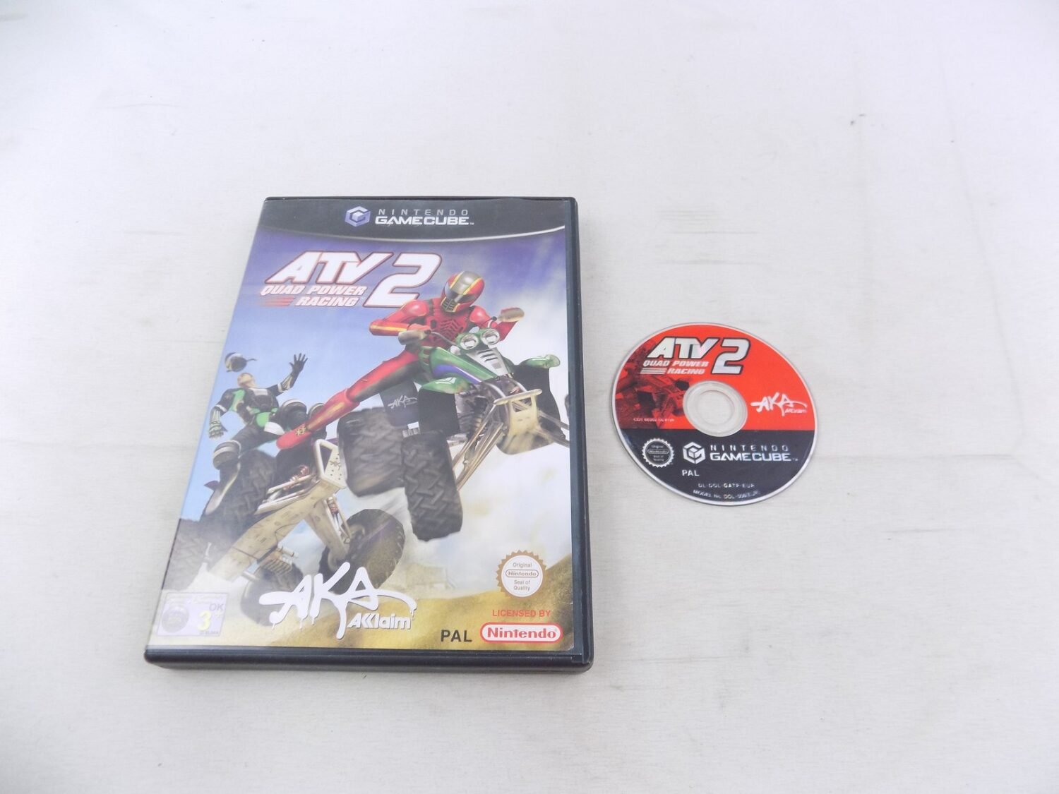 Mint Disc Nintendo Gamecube ATV Quad Power Racing 2 - No Manual ...