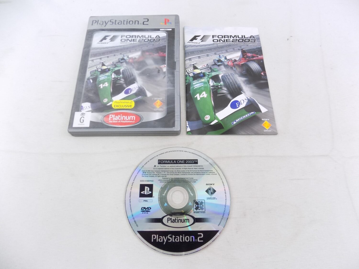 Jeu PS2 Sonic Heroes Platinum - Version PAL Française - Bon état, Testé