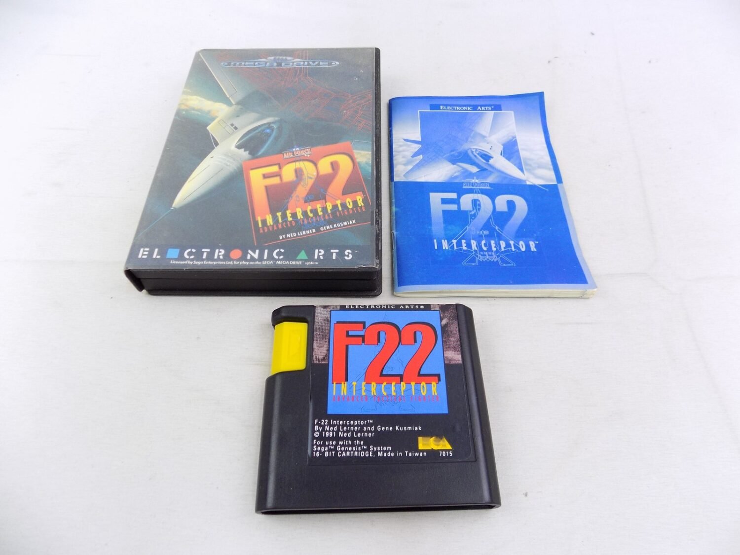 Ficha Técnica de F-22 Interceptor para Sega Mega Drive - Genesis