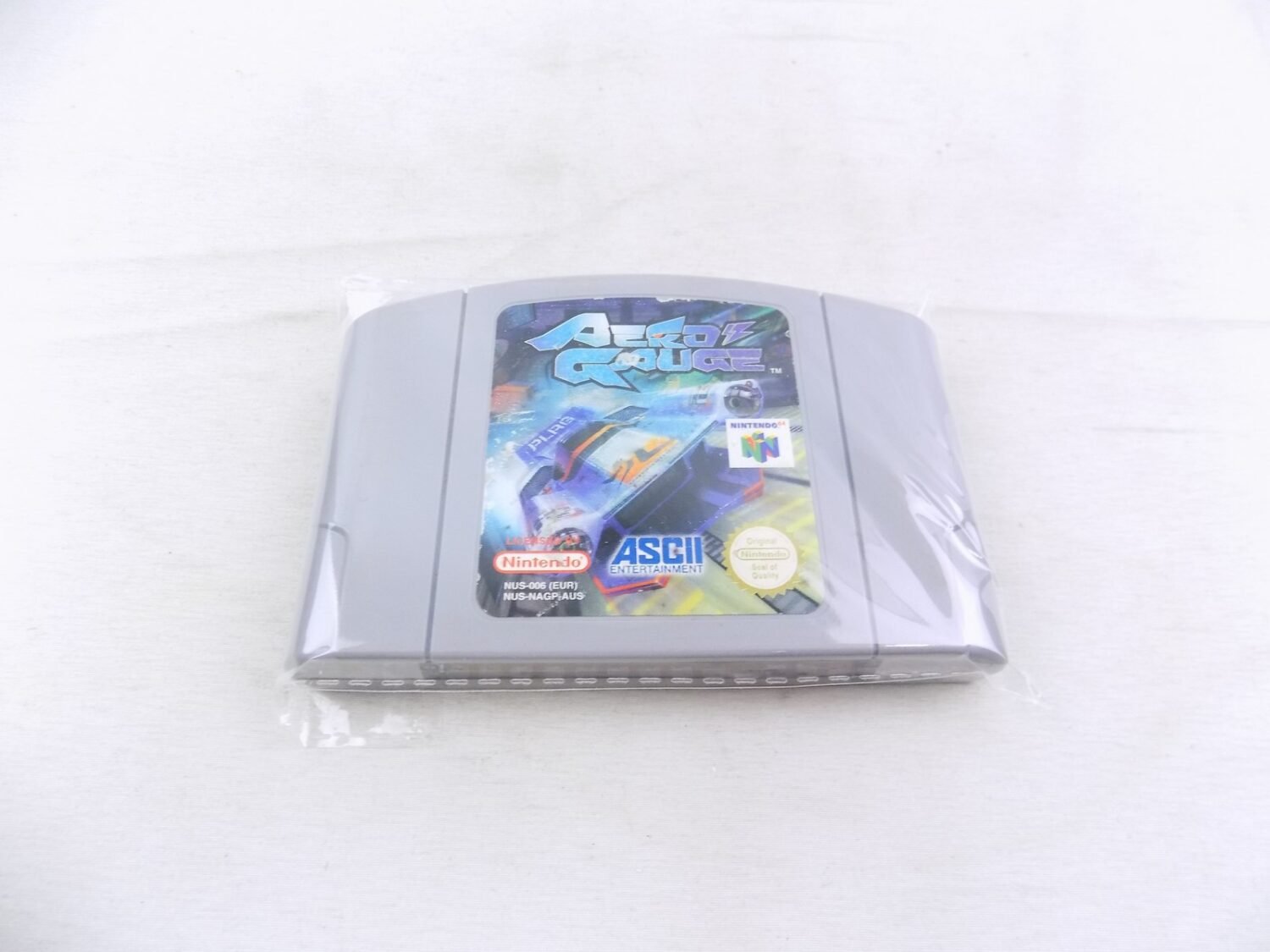 Nintendo 64 N64 Like New Aero Gauge - PAL - Grade B