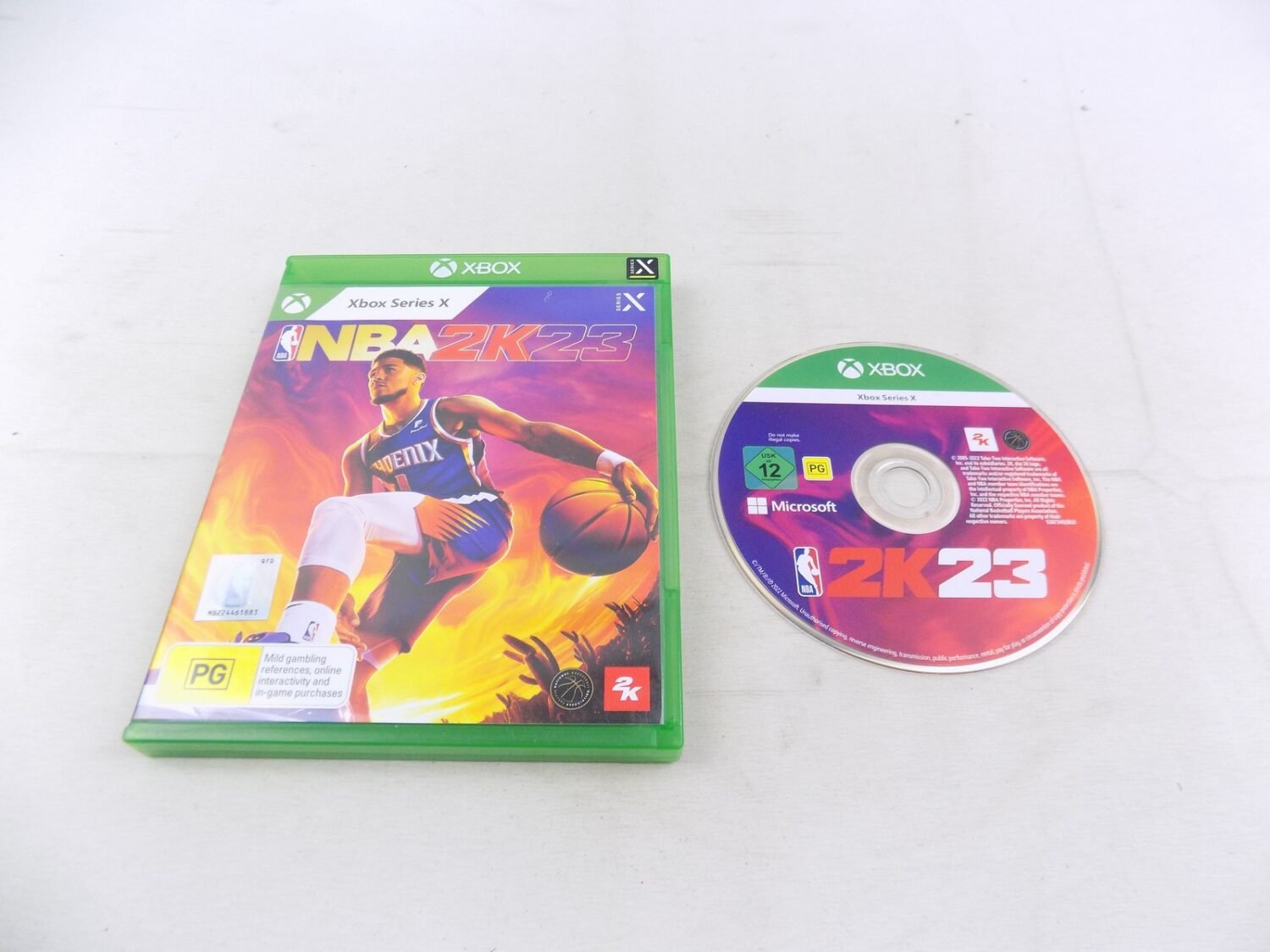 Mint Disc Xbox Series X NBA 2K23